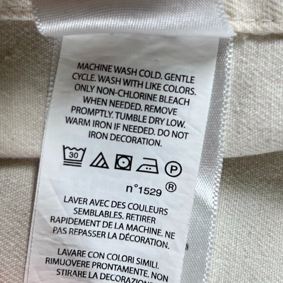 NEW Polo Ralph Lauren White Cream Canvas Twill Nautical Military Blazer Women 2 - Picture 16 of 16